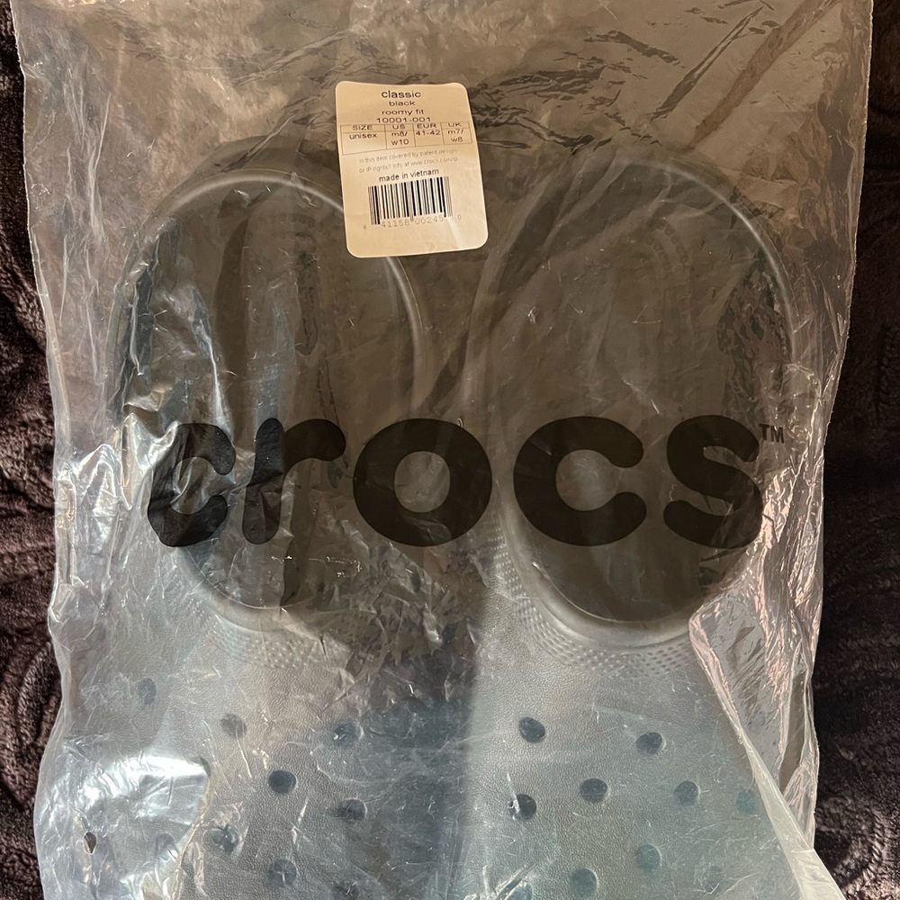 CROCS Classic Clogs in Dark Gray